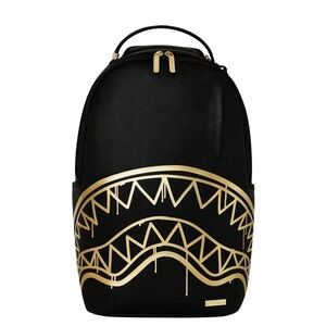 Sprayground Gold Fang Backpack